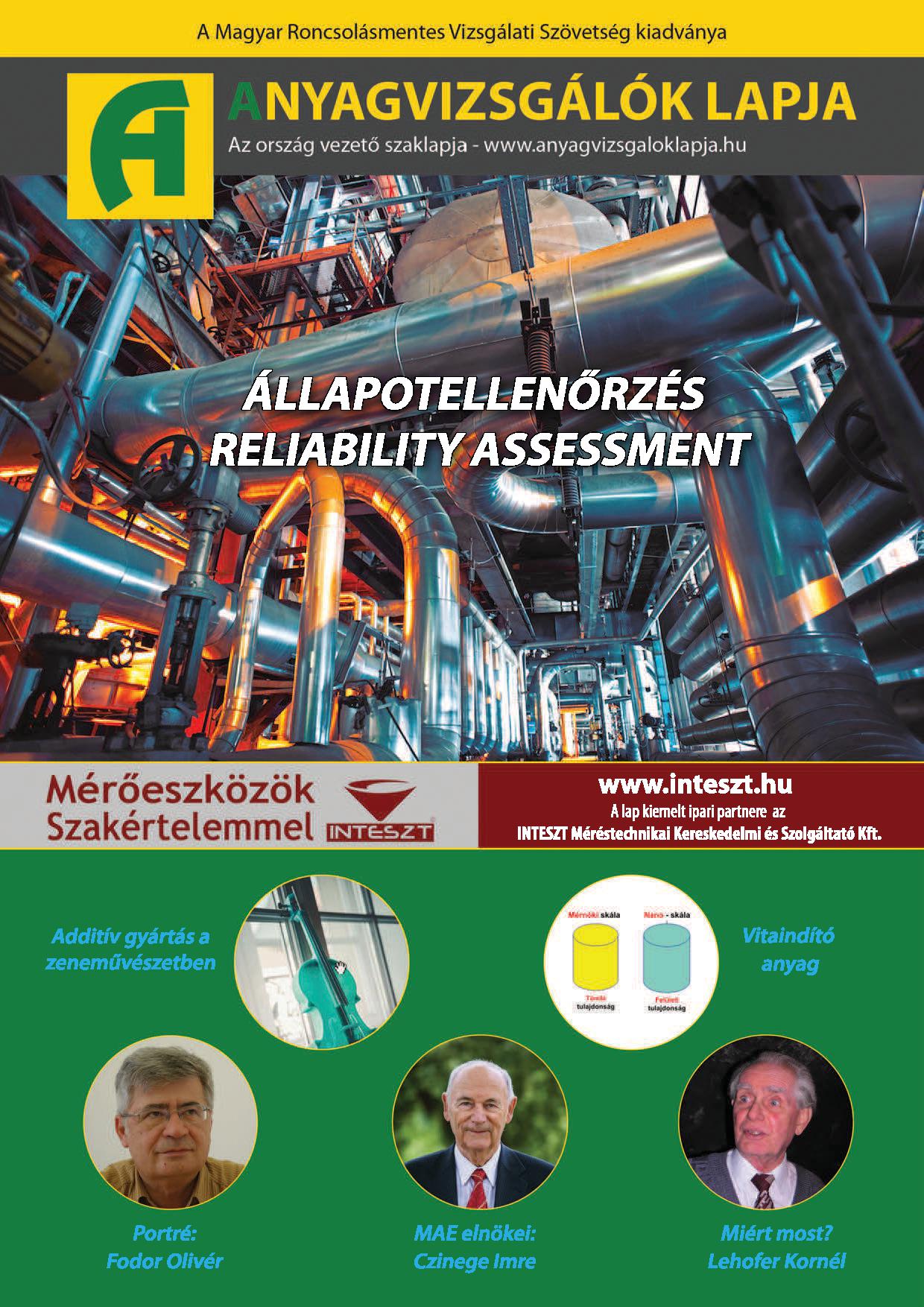 Anyagvizsgálók lapja 2020 II. / III. száma!