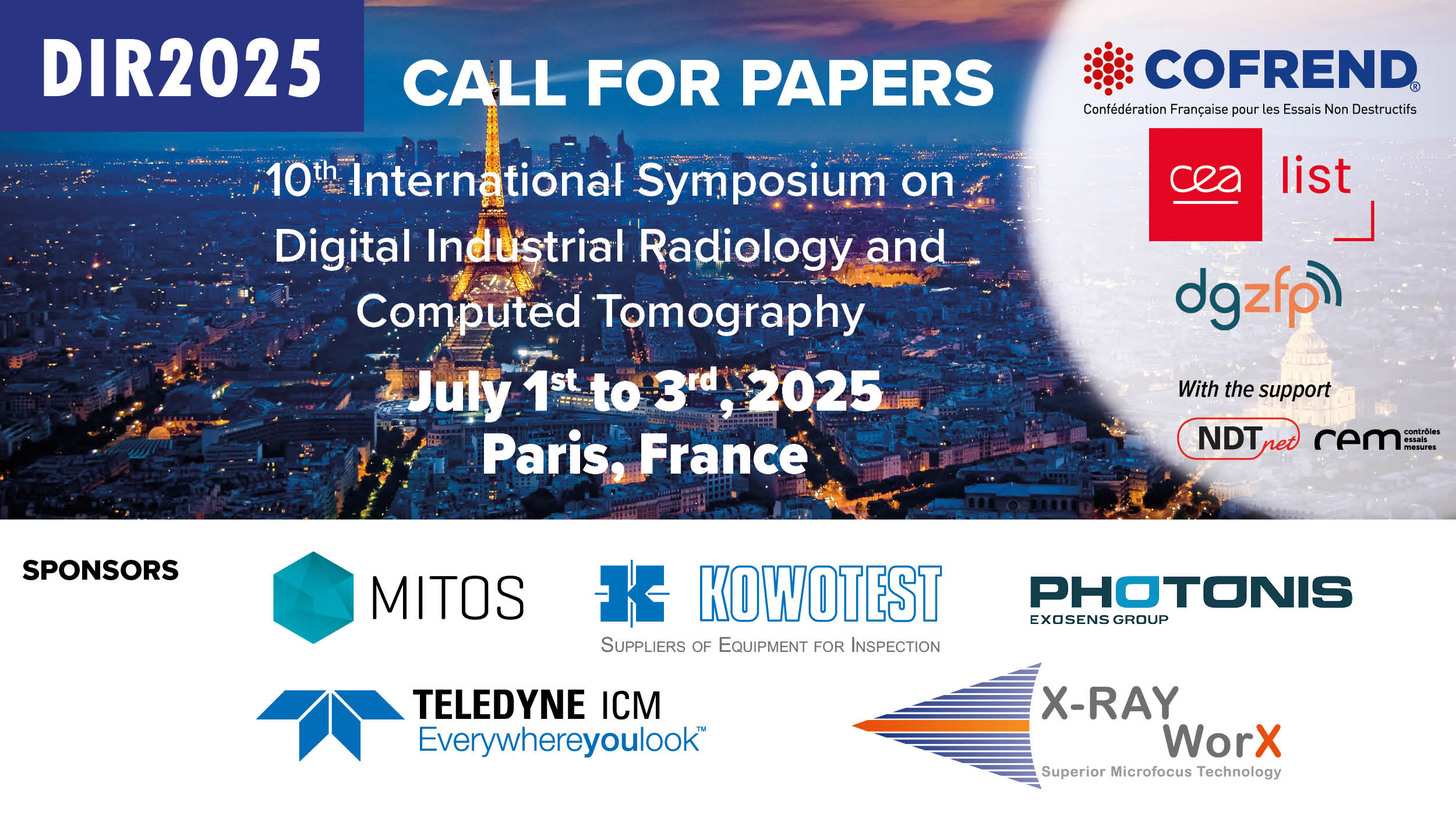 DIR2025 PARIS July 1-3.